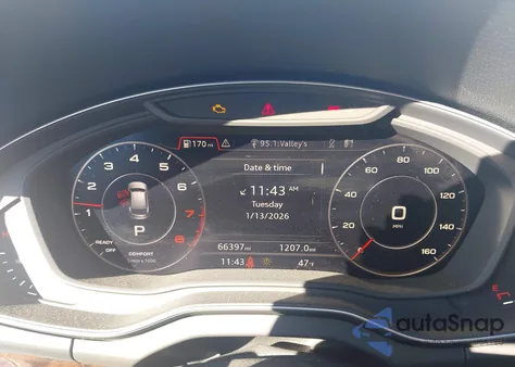 2018 Audi Q5 2.0T Premium/2.0T Tech Premium z USA, uszkodzony, nr VIN WA1BNAFY6J2181019